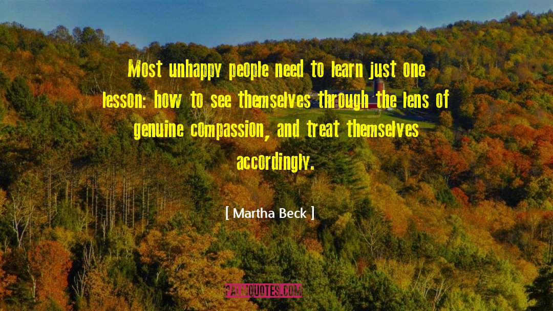 How To Treat Others quotes by Martha Beck
