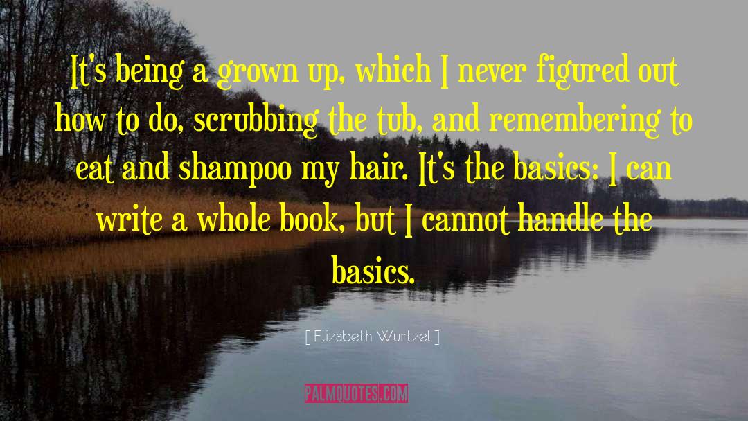 How To Write Fiction quotes by Elizabeth Wurtzel