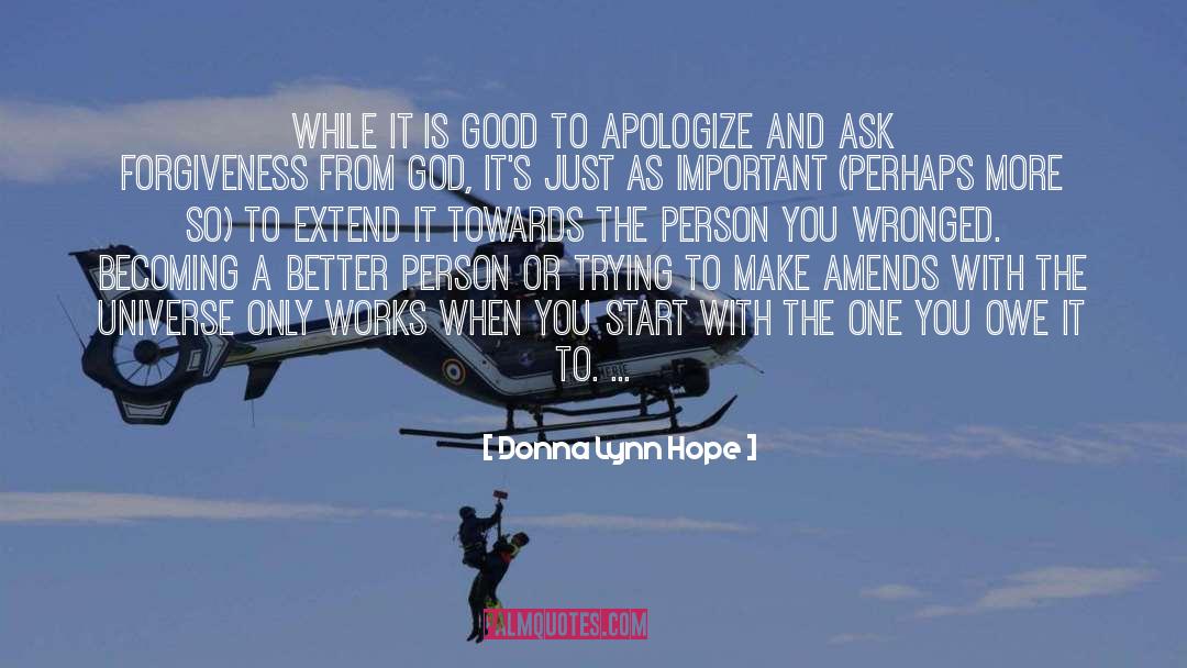 How Works quotes by Donna Lynn Hope