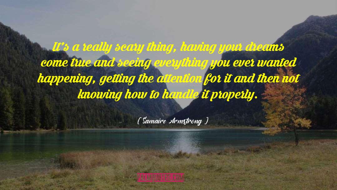 How You Handle Things quotes by Samaire Armstrong