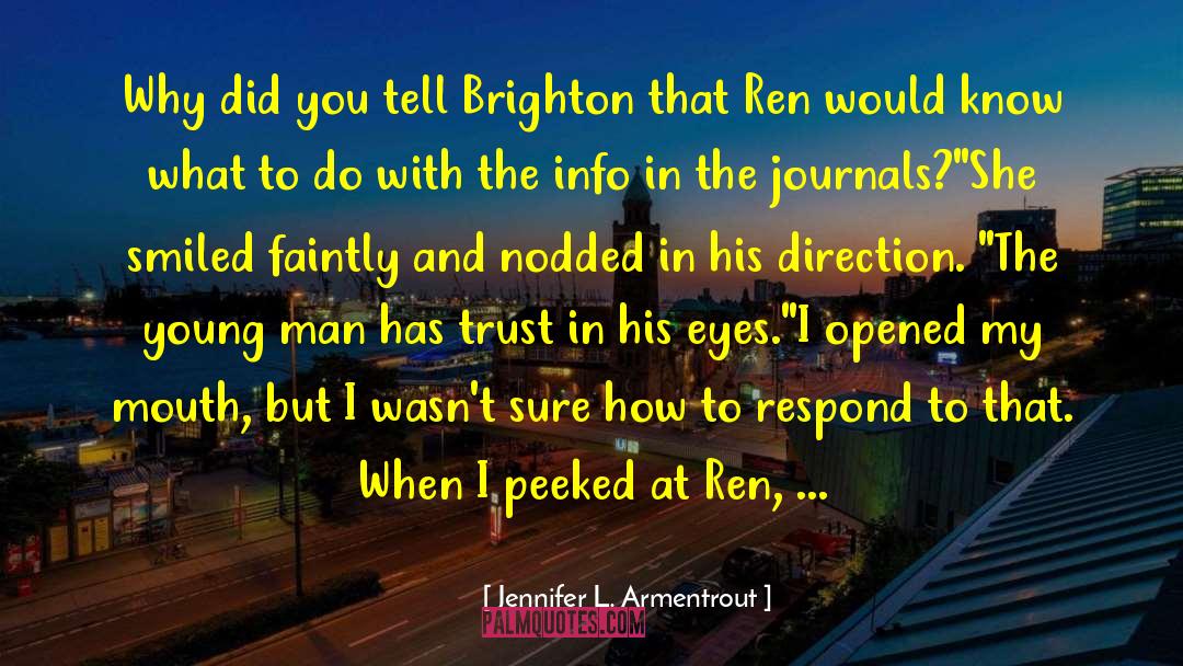 How You Respond To Loss quotes by Jennifer L. Armentrout
