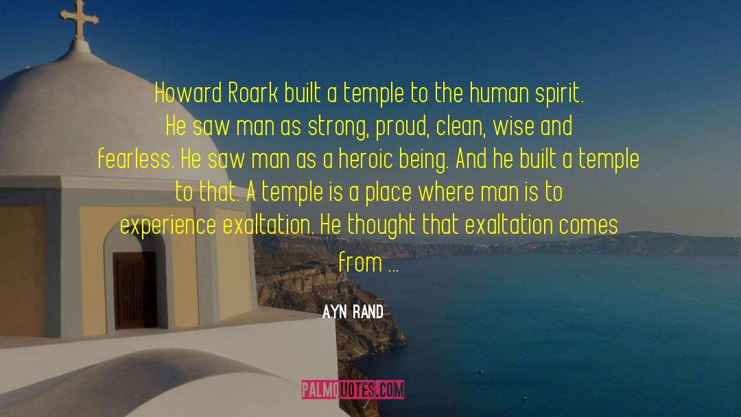 Howard Roark quotes by Ayn Rand