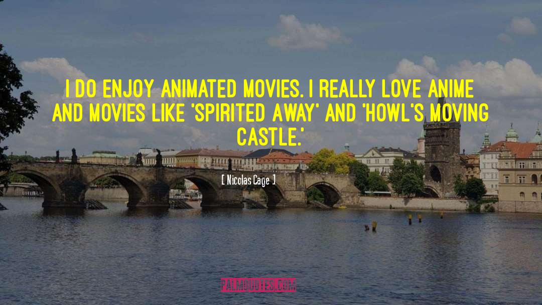 Howl 27s Moving Castle quotes by Nicolas Cage