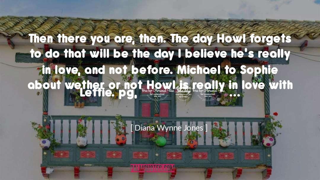 Howl Miyazaki Sophie Calcifer quotes by Diana Wynne Jones