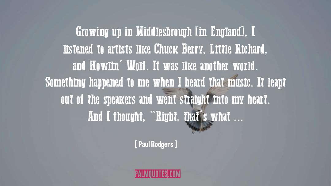 Howlin quotes by Paul Rodgers