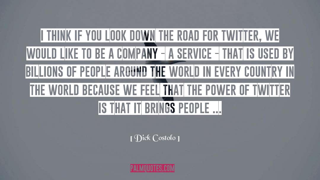 Hp Service Manager quotes by Dick Costolo