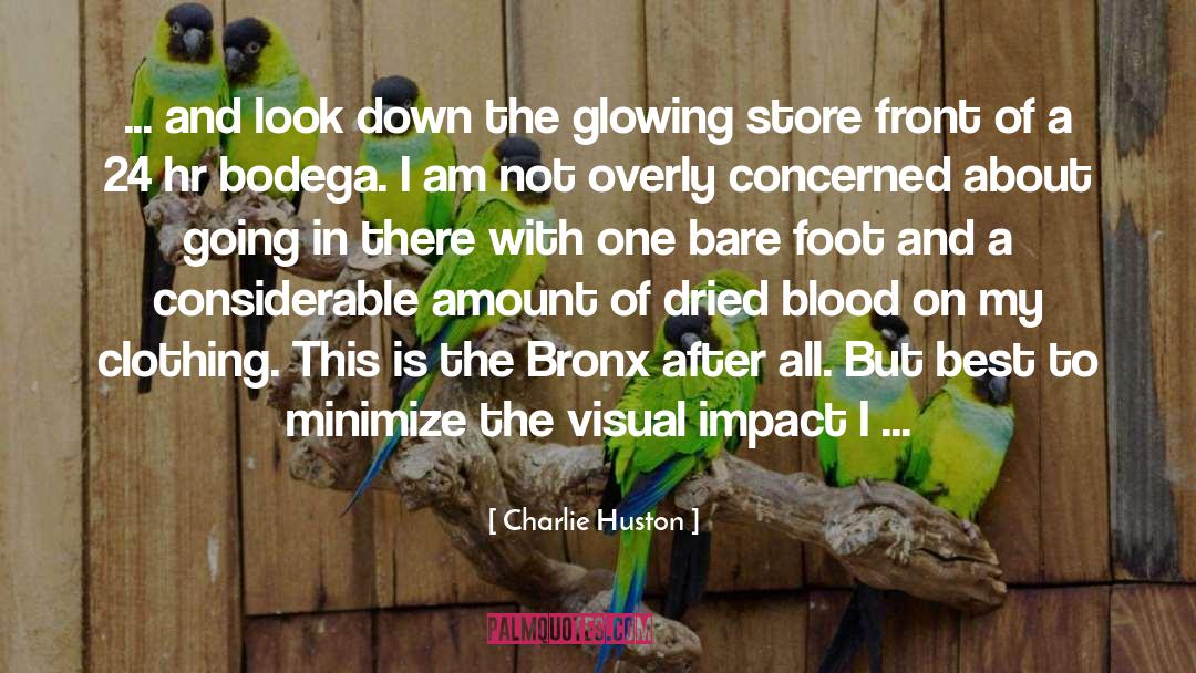 Hr quotes by Charlie Huston