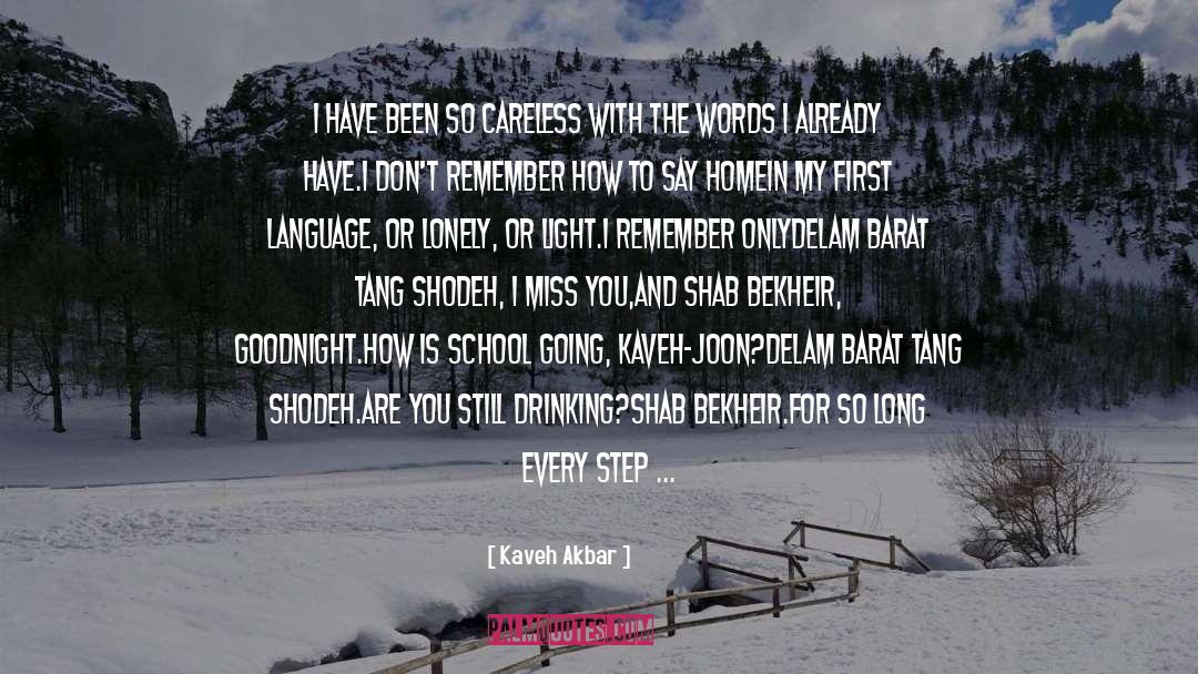 Hsi Tang quotes by Kaveh Akbar