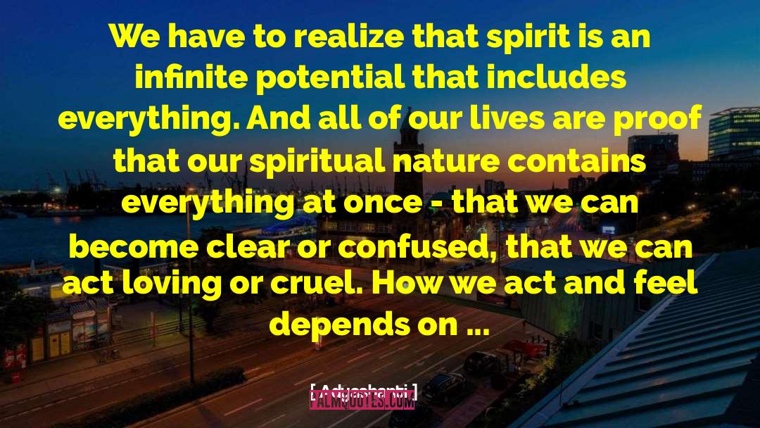 Hsocial Experience quotes by Adyashanti