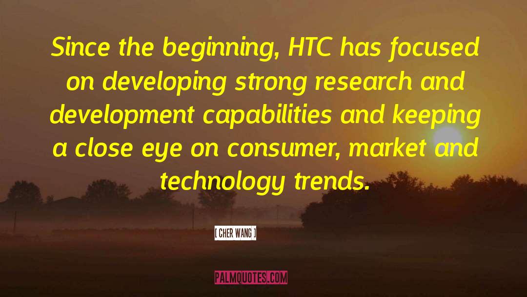 Htc quotes by Cher Wang