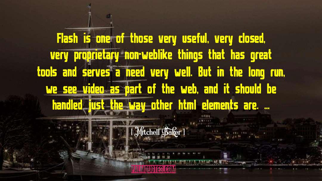 Html And Css quotes by Mitchell Baker
