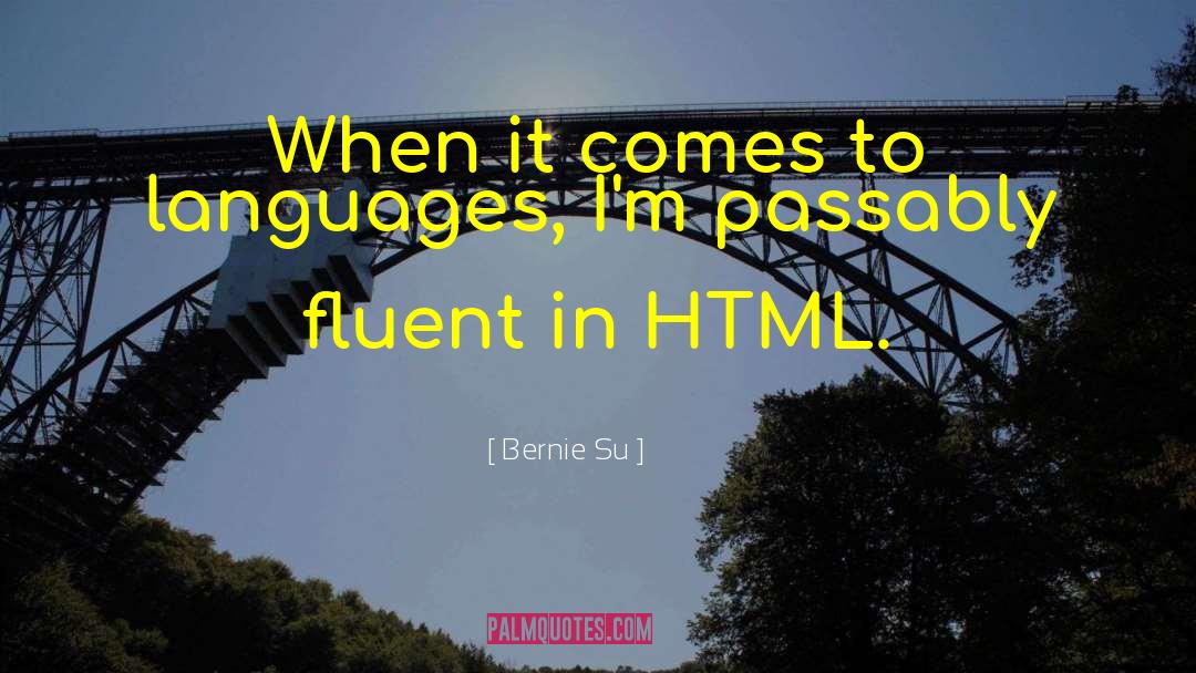 Html quotes by Bernie Su