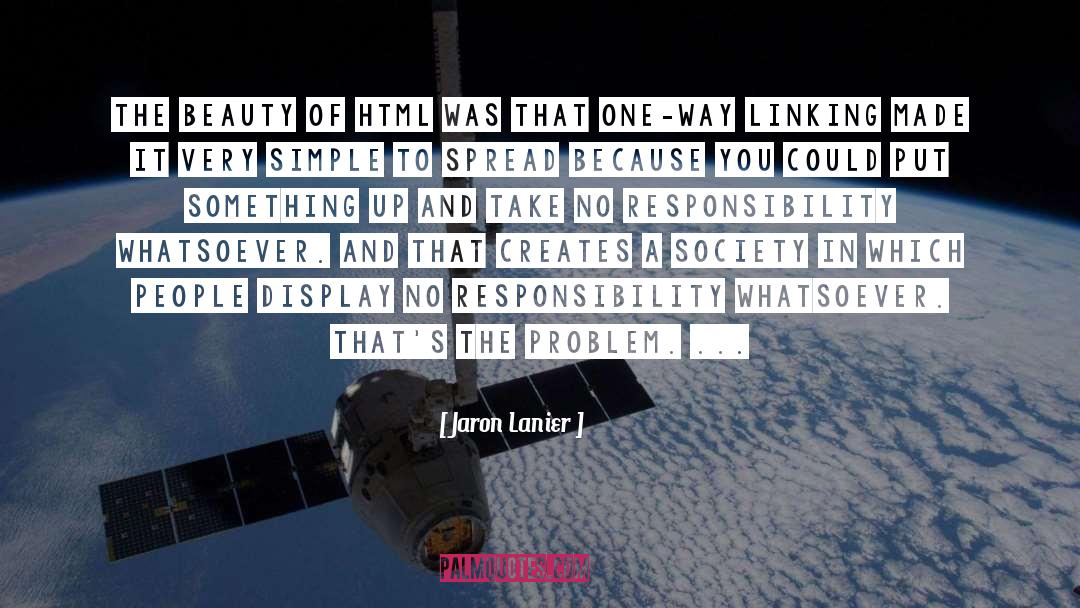 Html quotes by Jaron Lanier