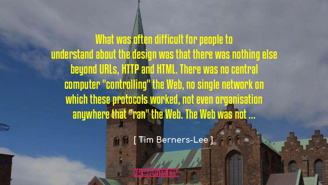 Html quotes by Tim Berners-Lee