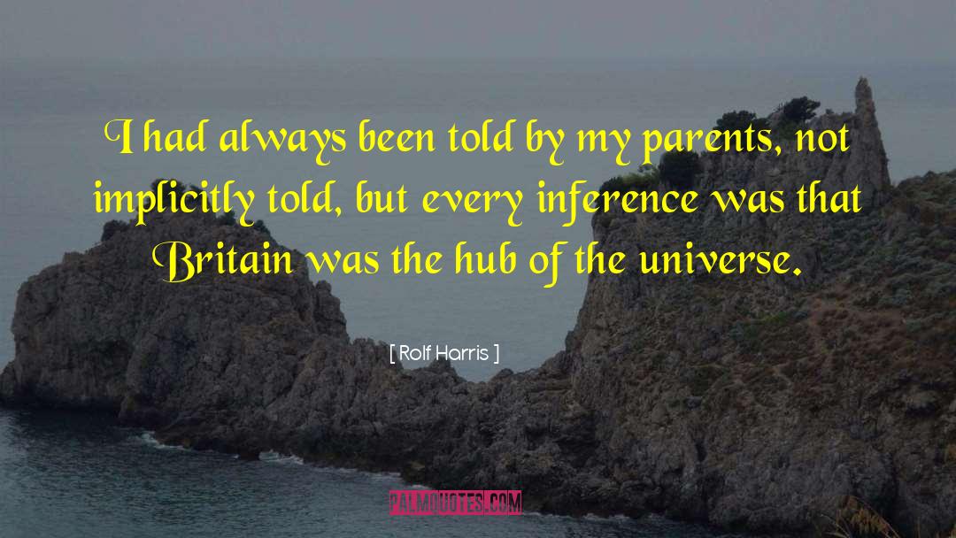 Hub quotes by Rolf Harris