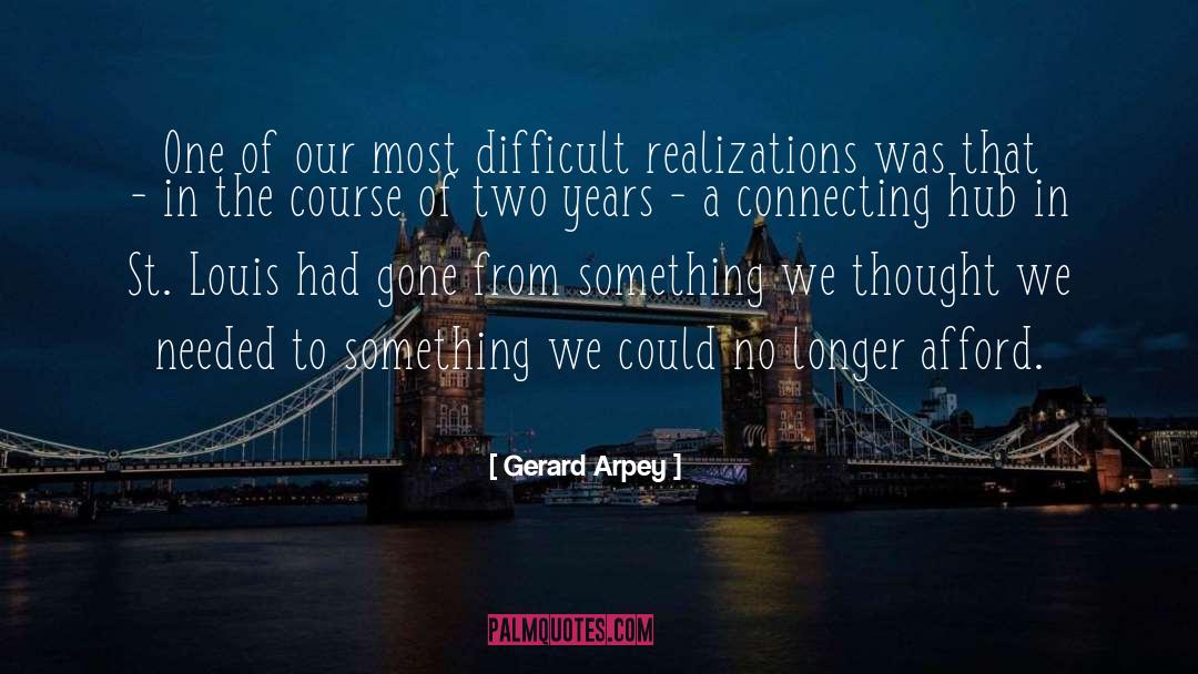 Hub quotes by Gerard Arpey