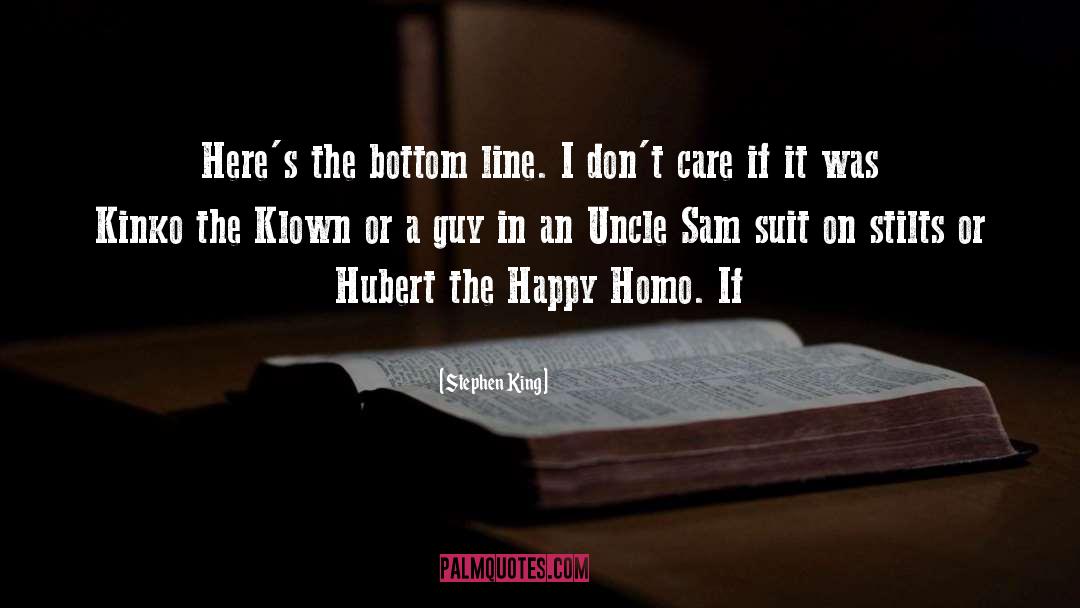 Hubert quotes by Stephen King