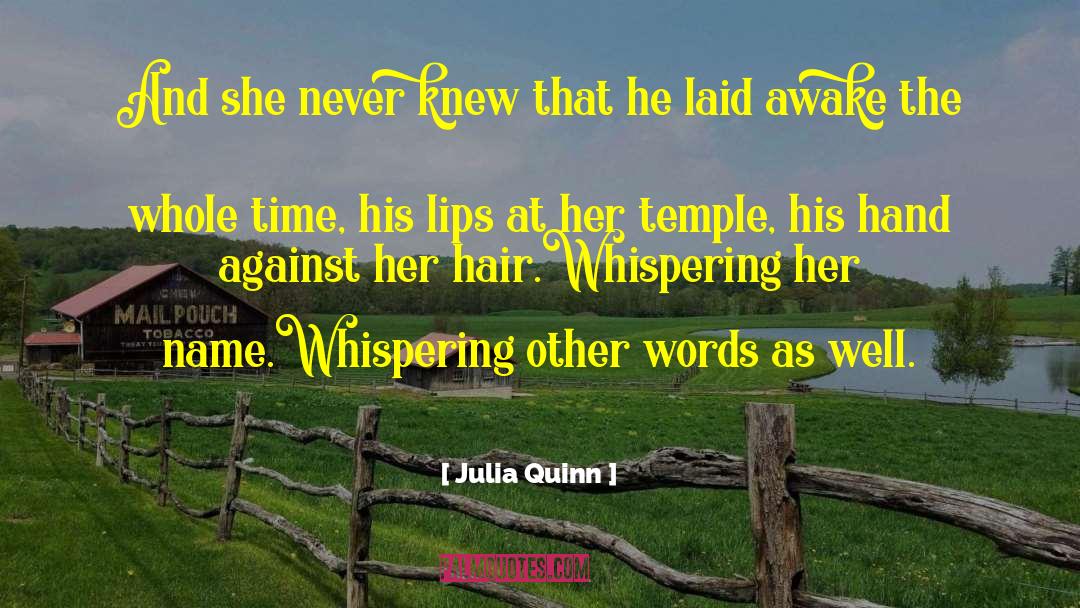 Huckeba Name quotes by Julia Quinn