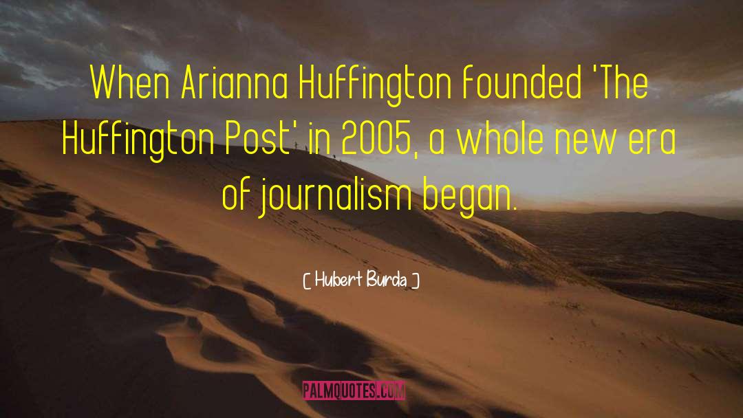 Huffington Post quotes by Hubert Burda
