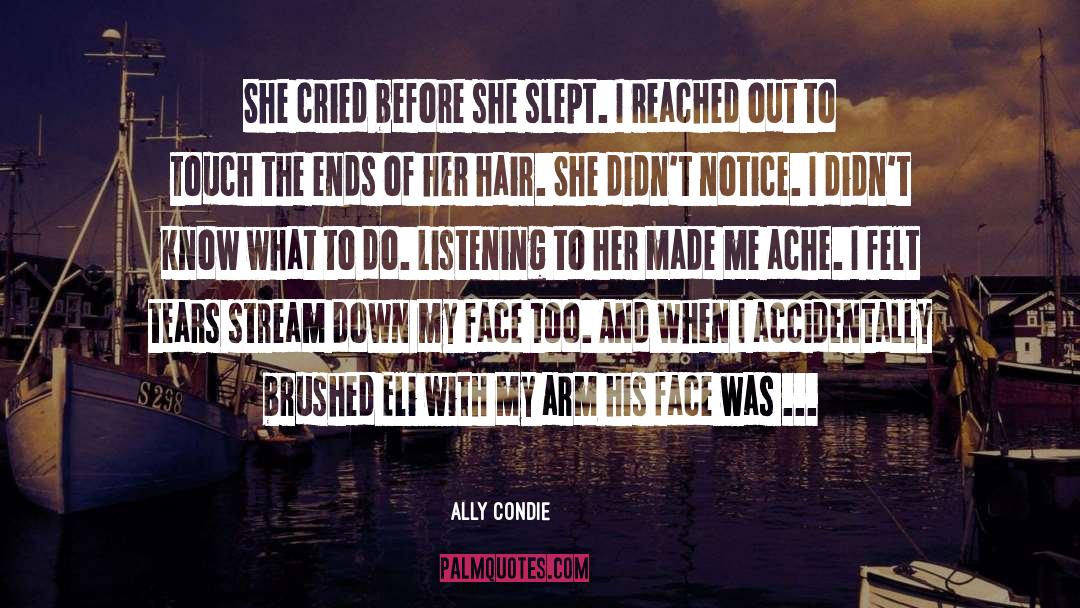 Hug Of Her quotes by Ally Condie