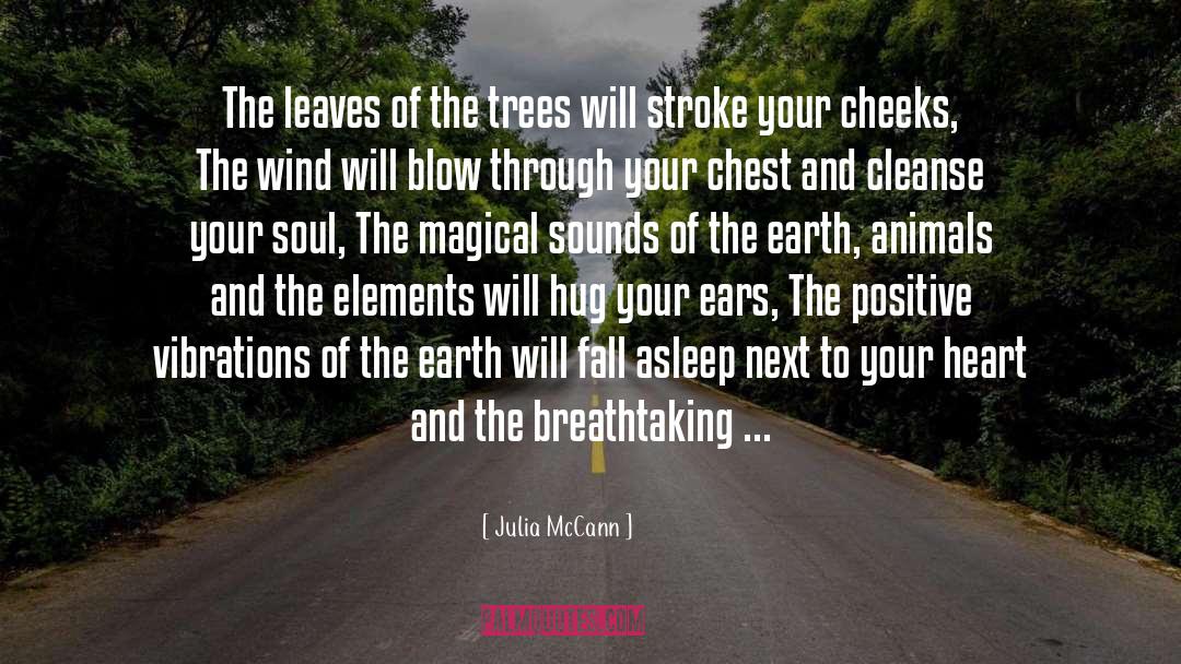 Hug Trees quotes by Julia McCann