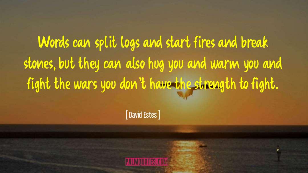 Hug You quotes by David Estes
