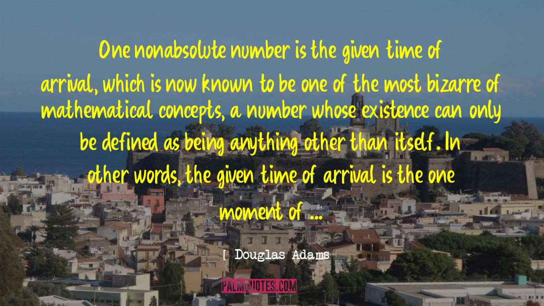 Huge Numbers quotes by Douglas Adams