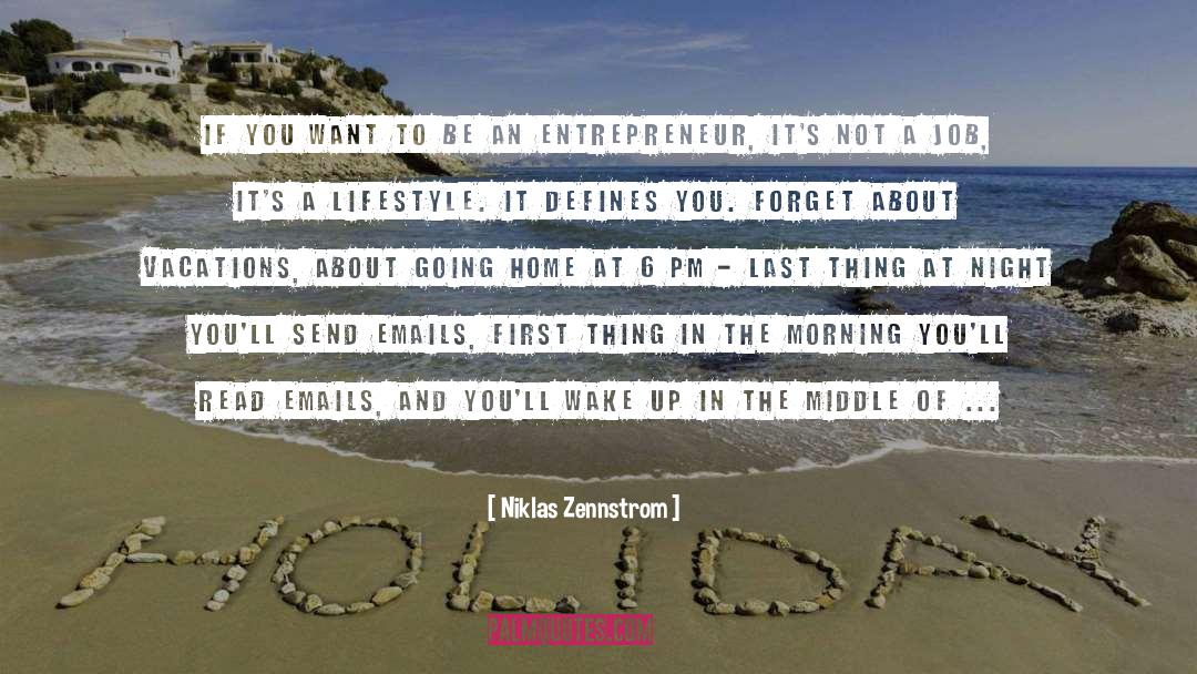 Hugely quotes by Niklas Zennstrom