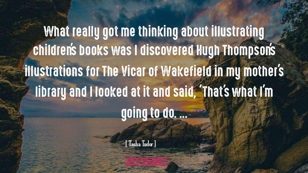 Hugh quotes by Tasha Tudor
