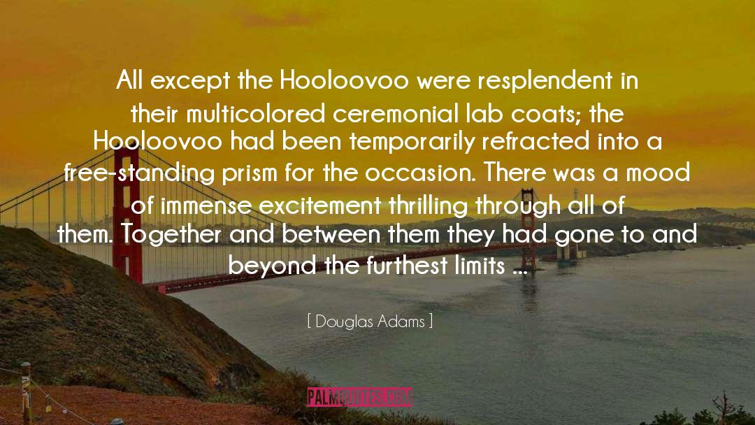 Huguenard Lab quotes by Douglas Adams