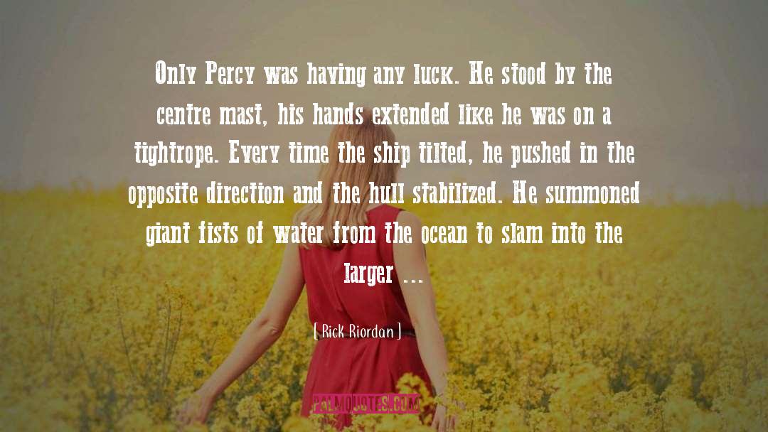 Hull quotes by Rick Riordan