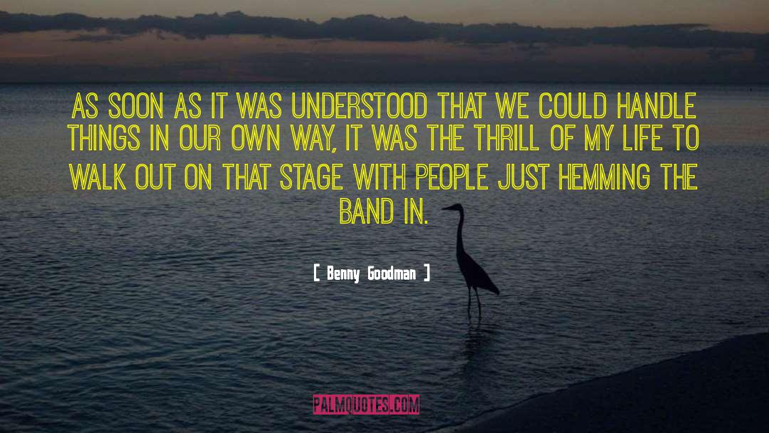 Hullabaloos Band quotes by Benny Goodman