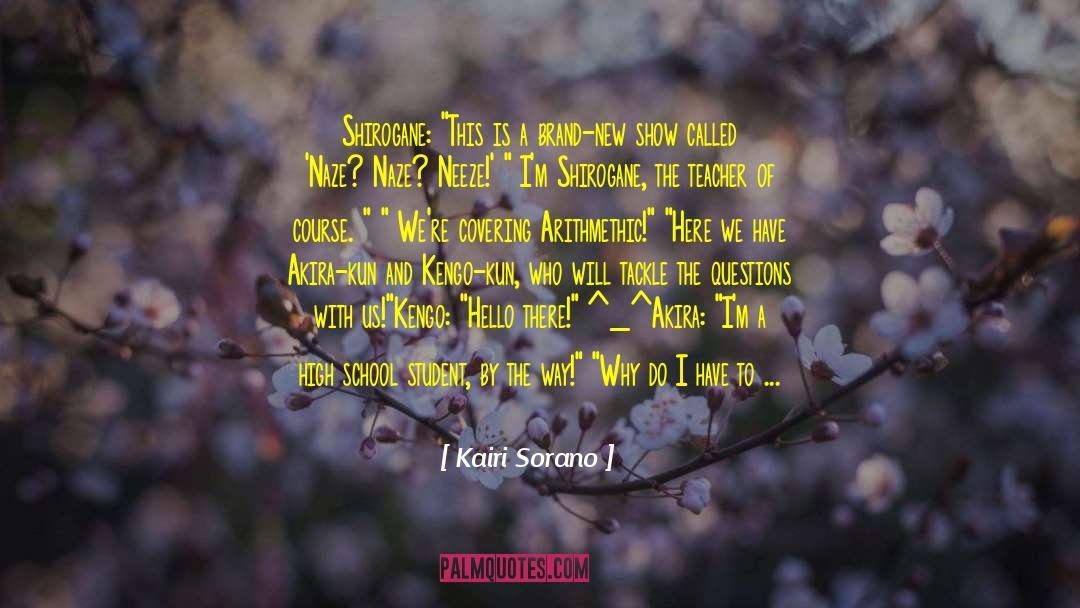 Human Actions quotes by Kairi Sorano
