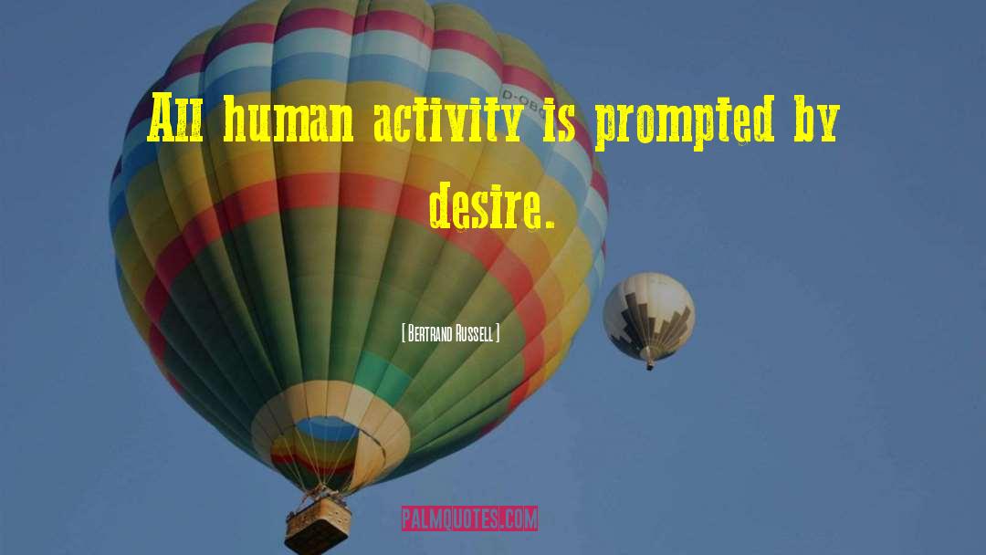 Human Activity quotes by Bertrand Russell