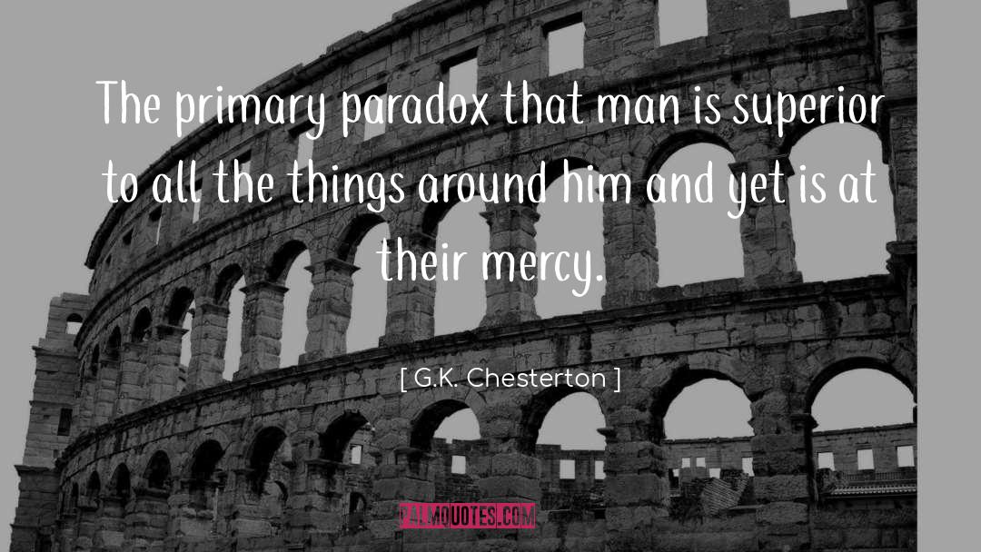 Human Agency quotes by G.K. Chesterton