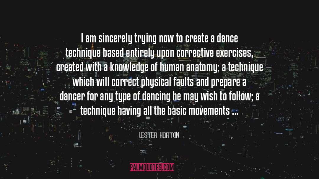 Human Anatomy quotes by Lester Horton