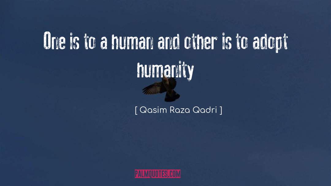 Human And Divine quotes by Qasim Raza Qadri