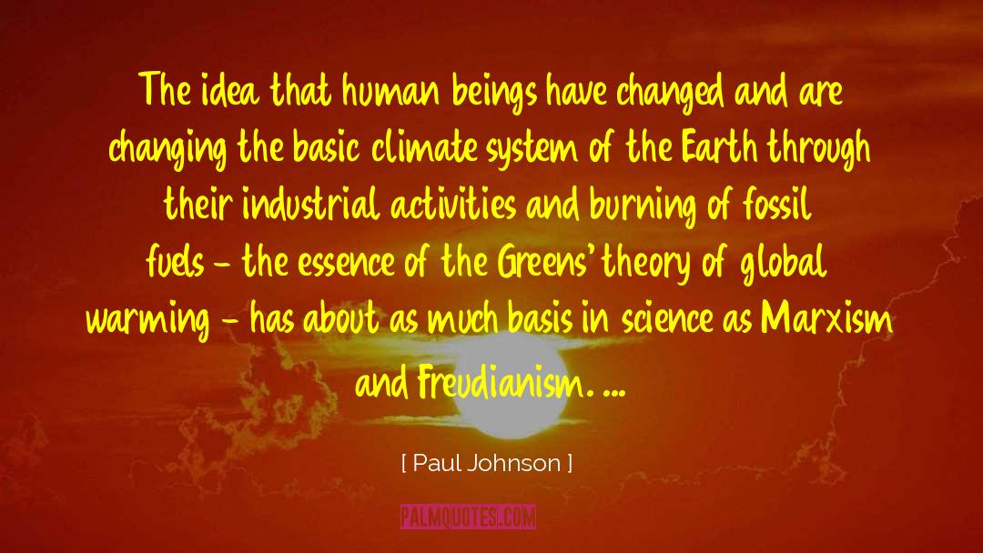 Human And Trees quotes by Paul Johnson
