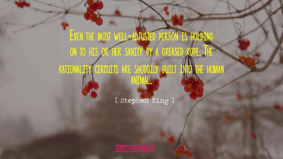 Human Animal quotes by Stephen King