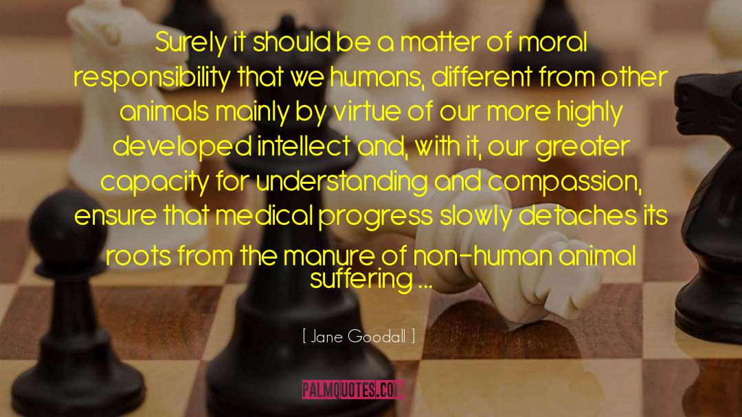 Human Animal quotes by Jane Goodall
