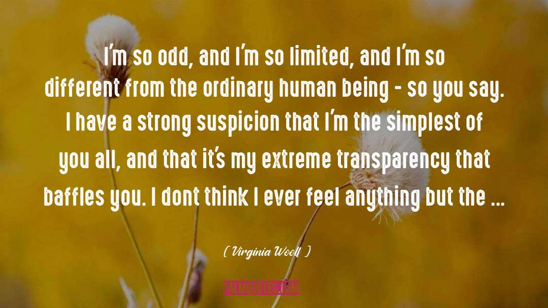 Human Being quotes by Virginia Woolf