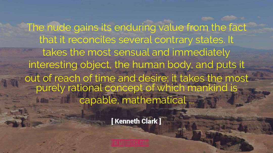 Human Body quotes by Kenneth Clark