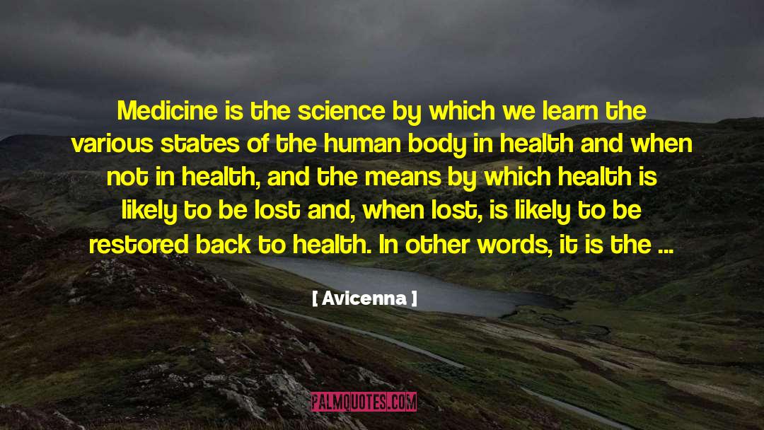 Human Body quotes by Avicenna