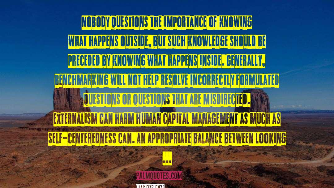 Human Capital quotes by Jac Fitz-Enz
