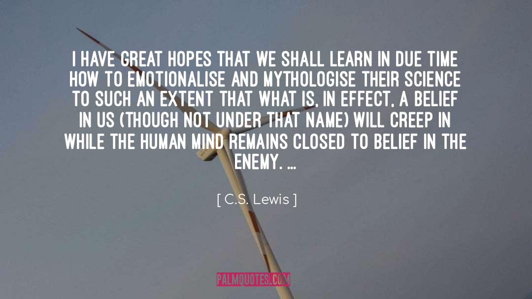 Human Characteristics quotes by C.S. Lewis