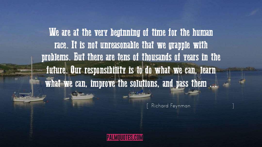 Human Civilization quotes by Richard Feynman