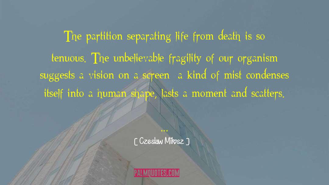 Human Cognition quotes by Czeslaw Milosz