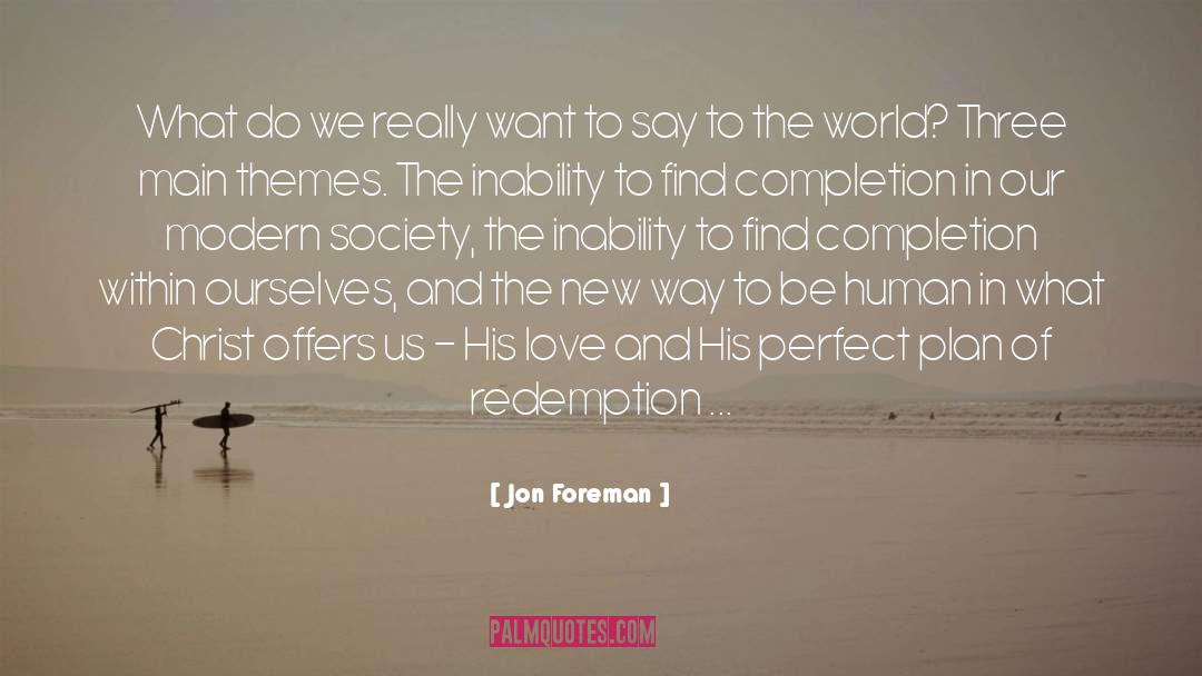 Human Communities quotes by Jon Foreman