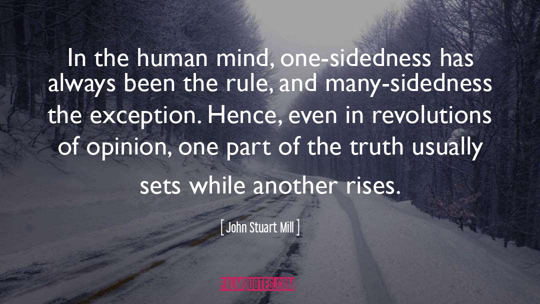 Human Completion quotes by John Stuart Mill