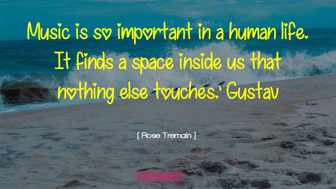 Human Contact quotes by Rose Tremain
